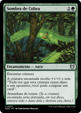 Sombra de Cobra / Snake Umbra - Magic: The Gathering - MoxLand